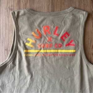 Hurley | Graphic Tank in Olive Green (Size Small)